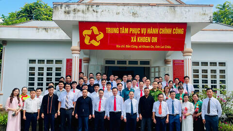 Xã Khoen On Đẩy mạnh cải cách hành chính, nâng cao chất lượng phục vụ Nhân dân