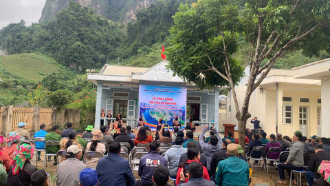 Xã Khoen On ra mắt mô hình điểm “Nhà sạch, ngõ đẹp, không nuôi nhốt gia súc, gia cầm dưới gầm sàn” tại bản Mè