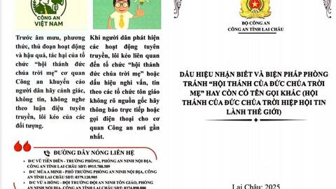 🚨🚨 CẢNH GIÁC - KHÔNG NGHE, KHÔNG TIN, KHÔNG THEO 🚨🚨 ❗❗ “HỘI THÁNH ĐỨC CHÚA TRỜI MẸ” ❗❗