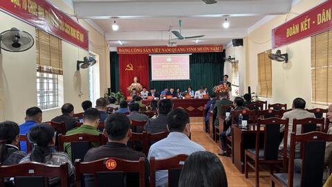 Sáng 01/3, Ủy ban Mặt trận Tổ quốc (MTTQ) Việt Nam tỉnh tổ chức Hội nghị tiếp xúc cử tri với những người ứng cử đại biểu Quốc hội khóa XVI, HĐND các cấp, nhiệm kỳ 2026 – 2031 tại xã Khoen On