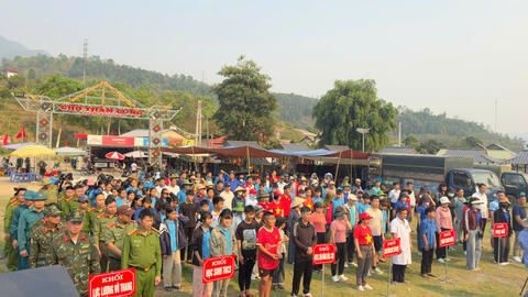 🏃‍♂️ Sôi nổi Ngày chạy Olympic vì sức khỏe toàn dân năm 2026 tại xã Khoen On