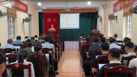 Hội nghị toàn quốc nghiên cứu, học tập, quán triệt và triển khai thực hiện Nghị quyết Hội nghị lần thứ ba Ban Chấp hành Trung ương Đảng khóa XIV