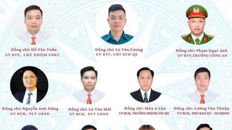 Giới thiệu Ban Chấp hành Đảng bộ xã Khoen On, nhiệm kỳ 2025-2030