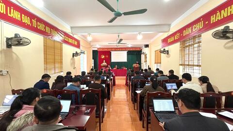 Đảng uỷ xã Khoen On tổng kết công tác năm 2025, phương hướng năm 2026