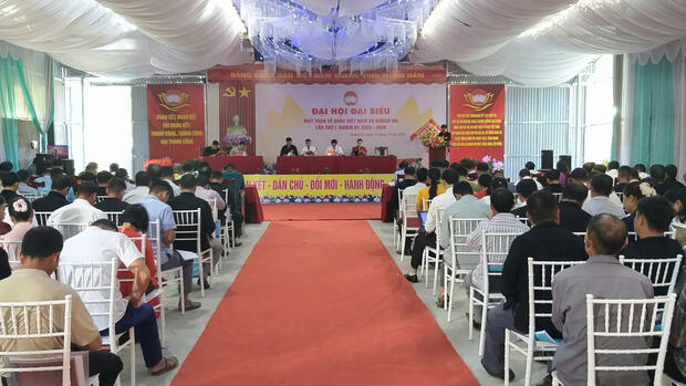 Đại hội Đại biểu MTTQ Việt Nam xã Khoen On lần thứ I,  nhiệm kỳ 2025-2030