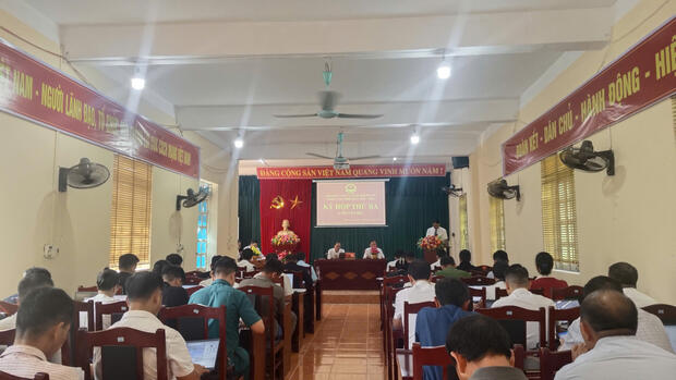 HĐND xã Khoen On khóa XXI, nhiệm kỳ 2021 - 2026: Kỳ họp thứ ba (kỳ họp chuyên đề)